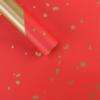 Floating Gold Foil Floral Wrapping Paper