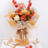 Swan Princess Floral Wrapping Paper