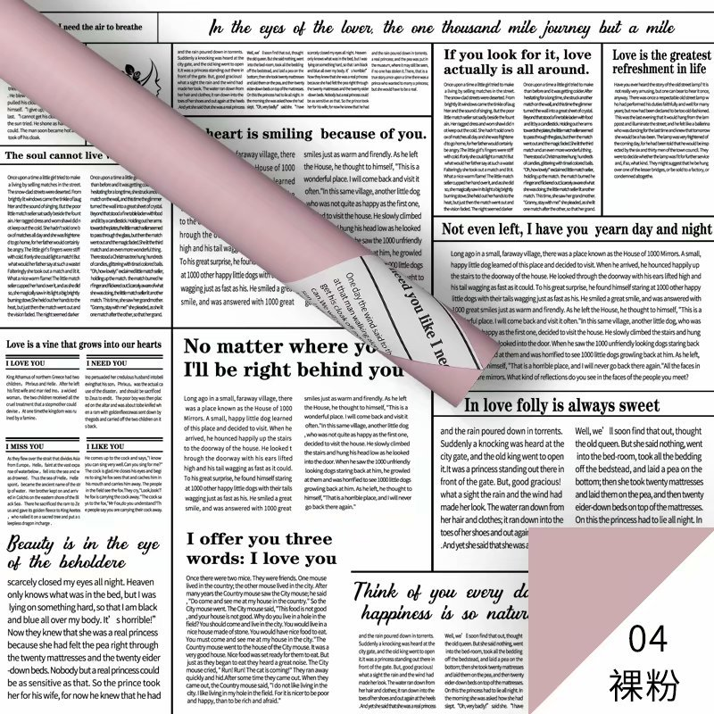 Poetic England Floral Wrapping Paper