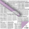 Poetic England Floral Wrapping Paper