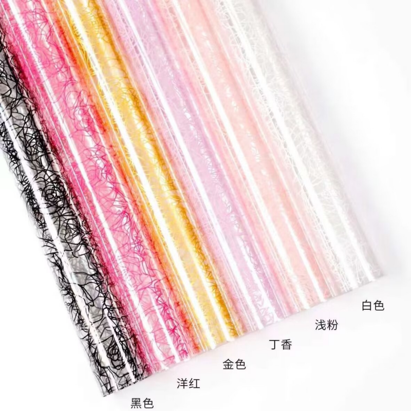 Rose-Patterned Wrapping Paper