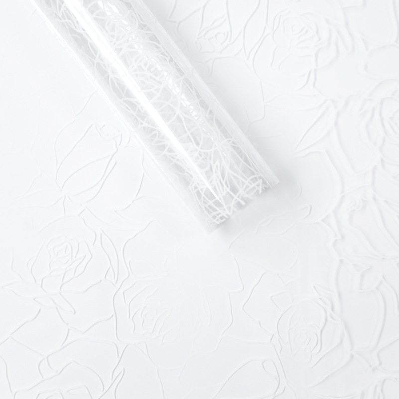 Rose-Patterned Wrapping Paper
