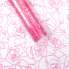 Rose-Patterned Wrapping Paper