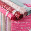 "Love Declaration" Floral Wrapping Paper (Pearlescent Film)