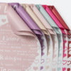 "Love Declaration" Floral Wrapping Paper (Pearlescent Film)