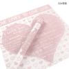 "Love Declaration" Floral Wrapping Paper (Pearlescent Film)