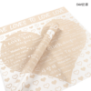 "Love Declaration" Floral Wrapping Paper (Pearlescent Film)