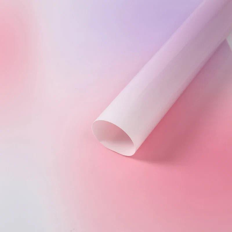 Candy Glass Flower Wrapping Paper