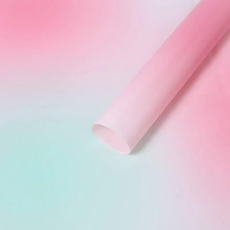 Candy Glass Flower Wrapping Paper