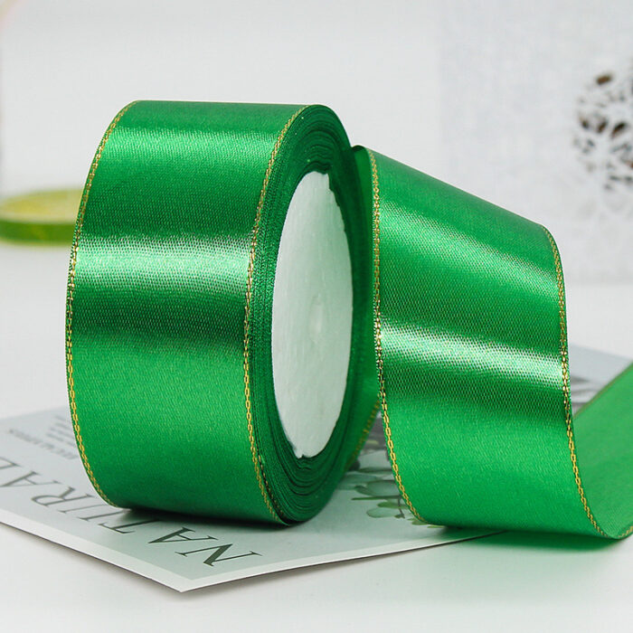 Solid-Color Ribbon — 4 cm, 25 Yards
