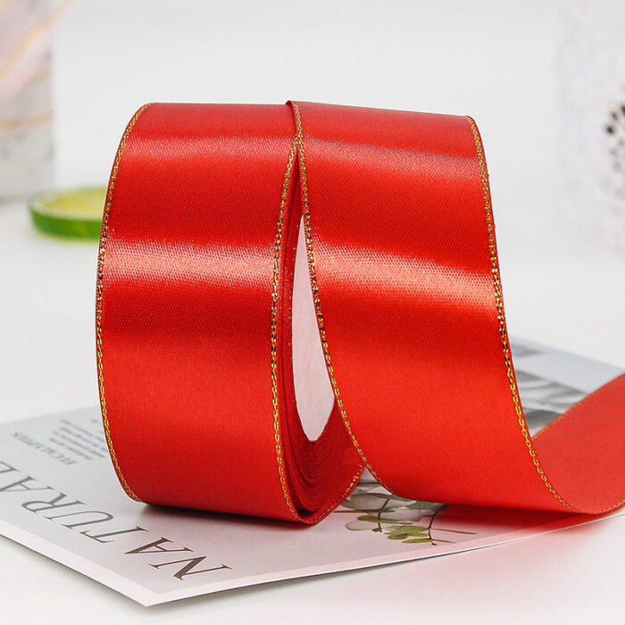 Solid-Color Ribbon — 4 cm, 25 Yards
