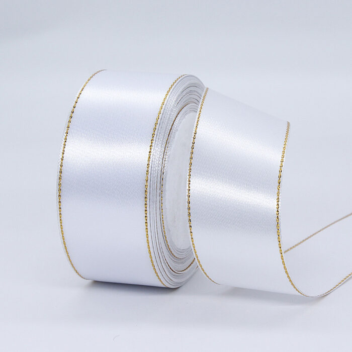 Solid-Color Ribbon — 4 cm, 25 Yards