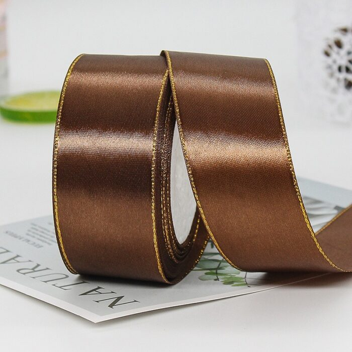 Solid-Color Ribbon — 4 cm, 25 Yards