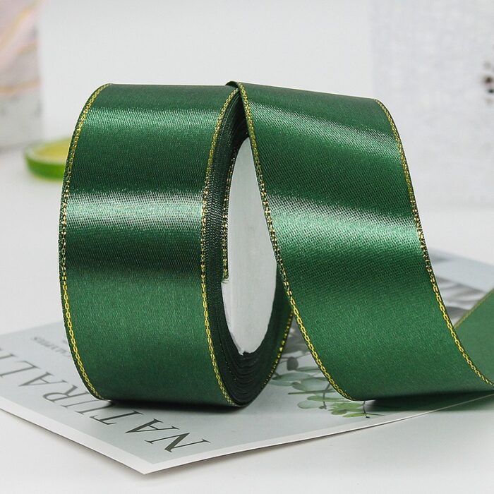 Solid-Color Ribbon — 4 cm, 25 Yards