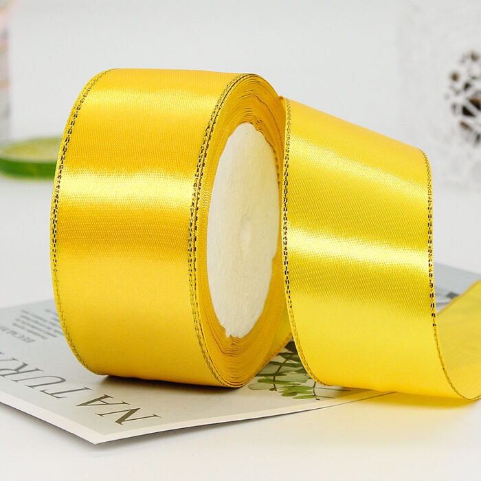 Solid-Color Ribbon — 4 cm, 25 Yards