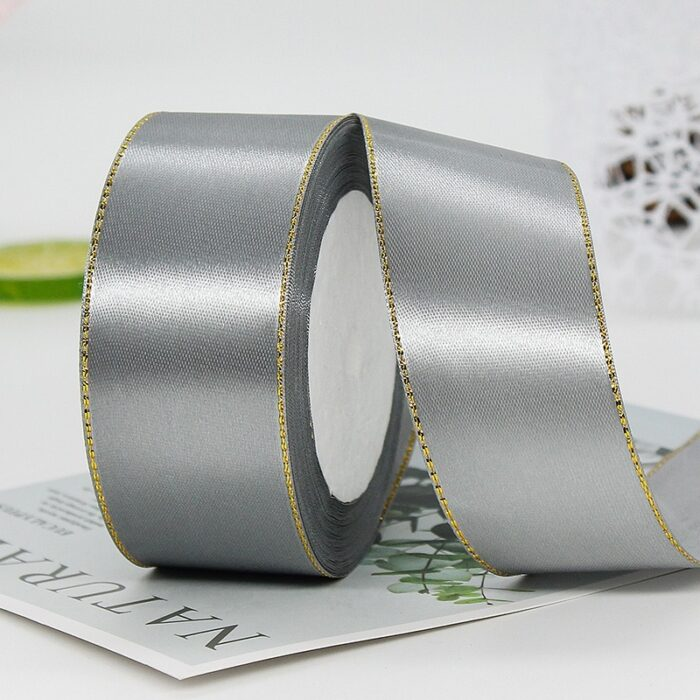 Solid-Color Ribbon — 4 cm, 25 Yards