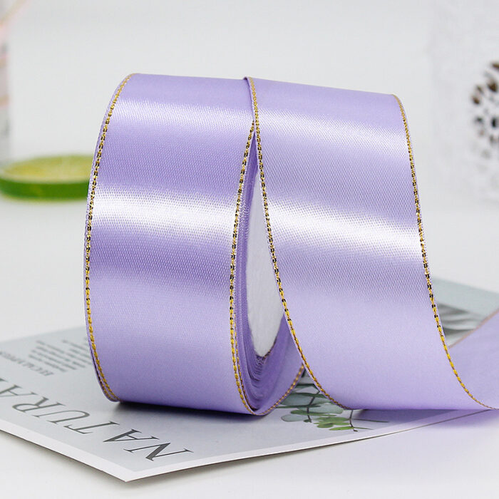 Solid-Color Ribbon — 4 cm, 25 Yards