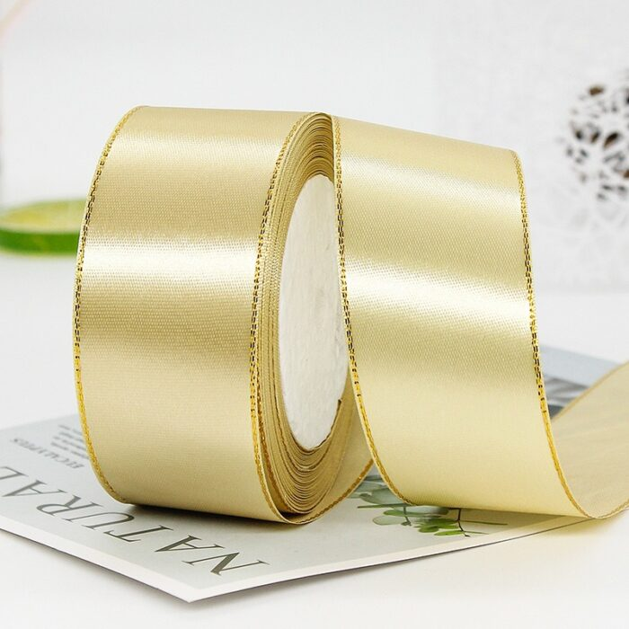 Solid-Color Ribbon — 4 cm, 25 Yards