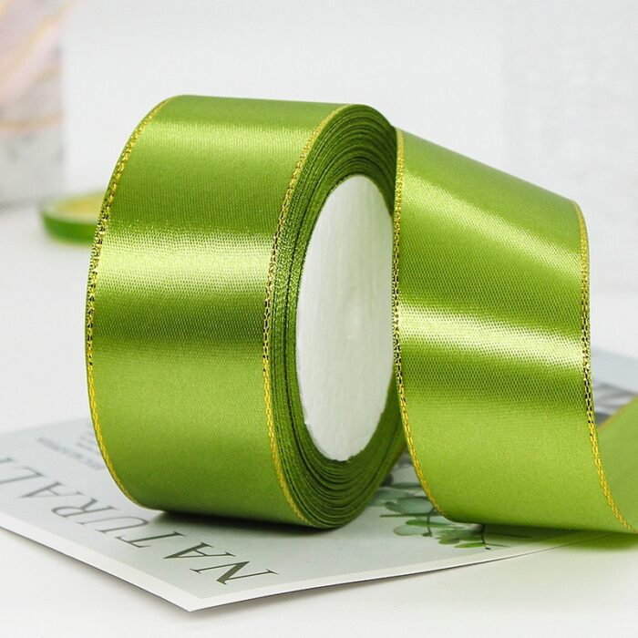Solid-Color Ribbon — 4 cm, 25 Yards