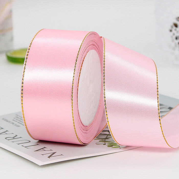 Solid-Color Ribbon — 4 cm, 25 Yards