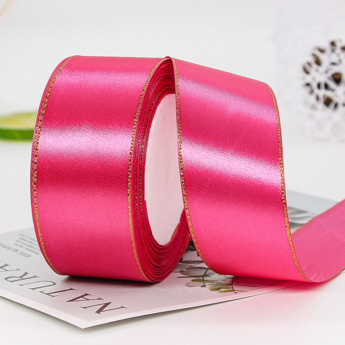 Solid-Color Ribbon — 4 cm, 25 Yards