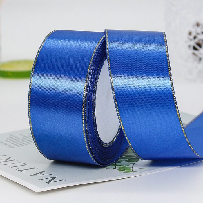 Solid-Color Ribbon — 4 cm, 25 Yards