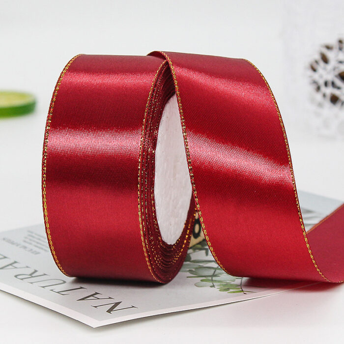 Solid-Color Ribbon — 4 cm, 25 Yards