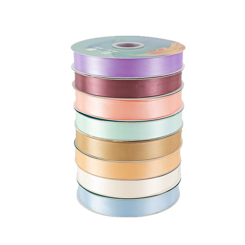 2.5cm*100Y  Polyester Webbing Gift Packaging Ribbon