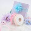 Soft yarn wide-brimmed chiffon ribbon