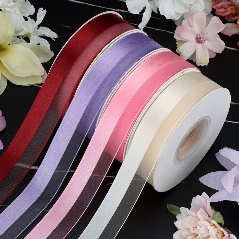 Charming tulle, half satin, half ribbon