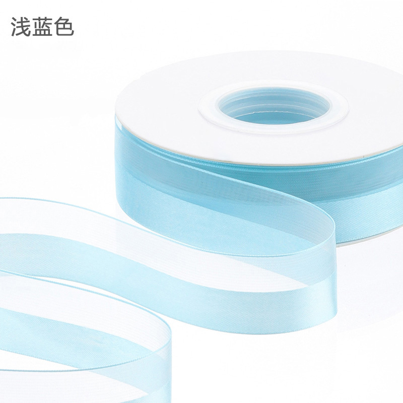 Charming tulle, half satin, half ribbon