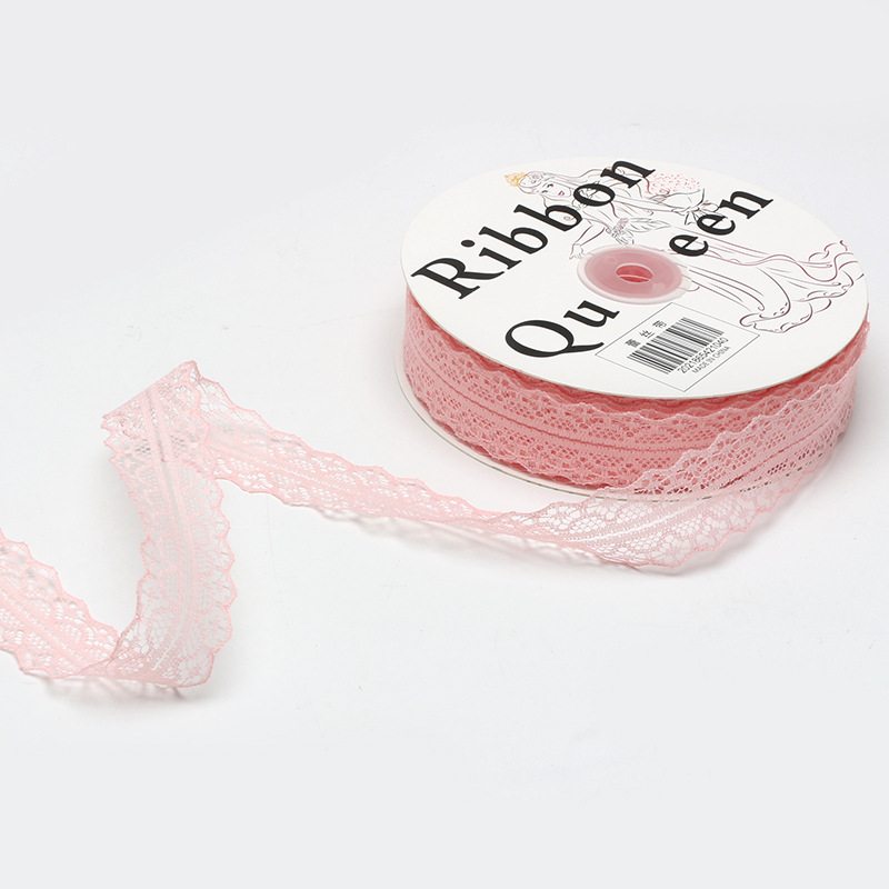 Lace trim ribbon polyester chiffon ribbon