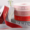Heart-fluttering hot foil ribbed ribbon