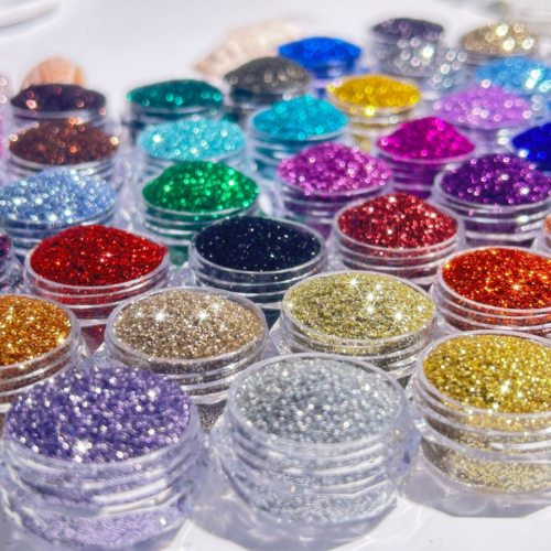 DIY fine powder, glitter, glitter powder, and quicksand