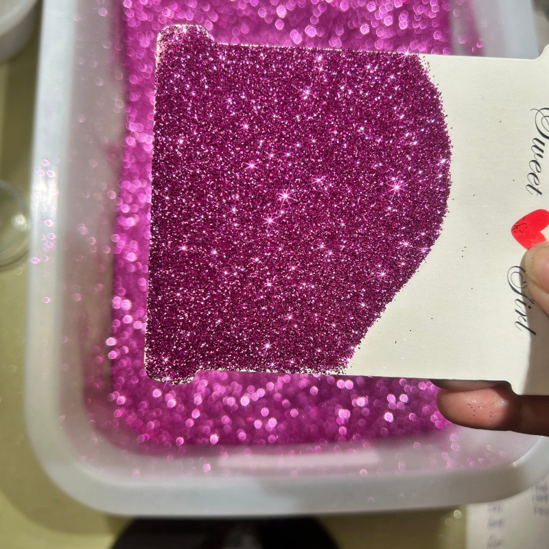 DIY fine powder, glitter, glitter powder, and quicksand