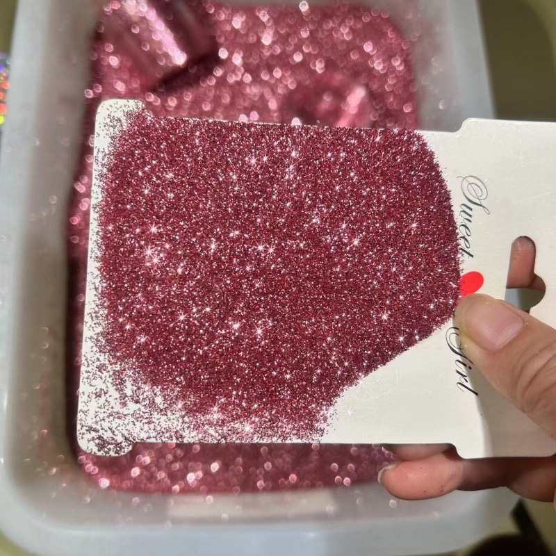 DIY fine powder, glitter, glitter powder, and quicksand