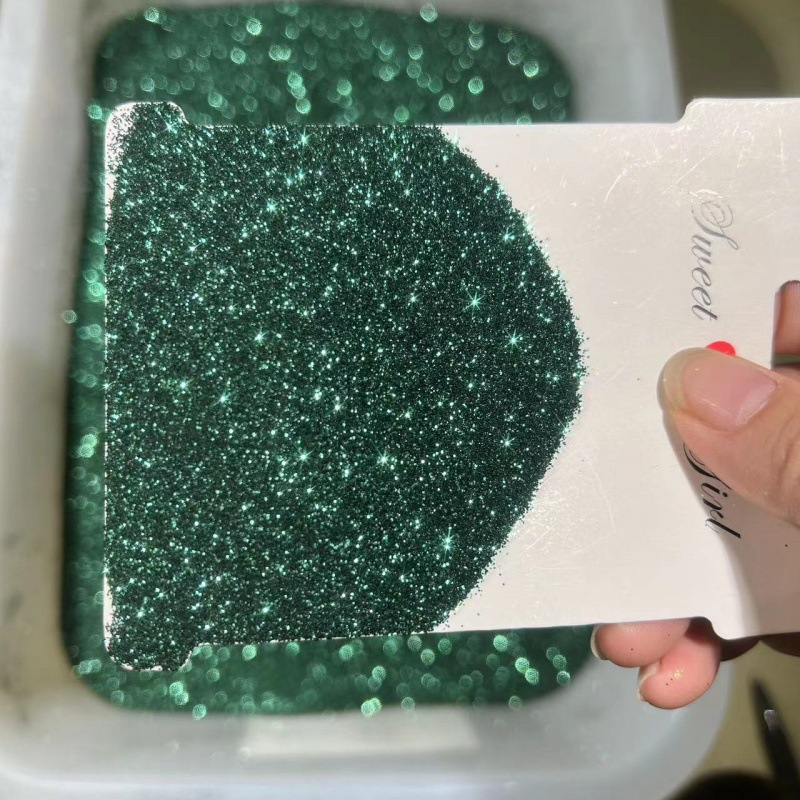 Fine powder, glitter powder, glitter powder