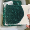 Fine powder, glitter powder, glitter powder