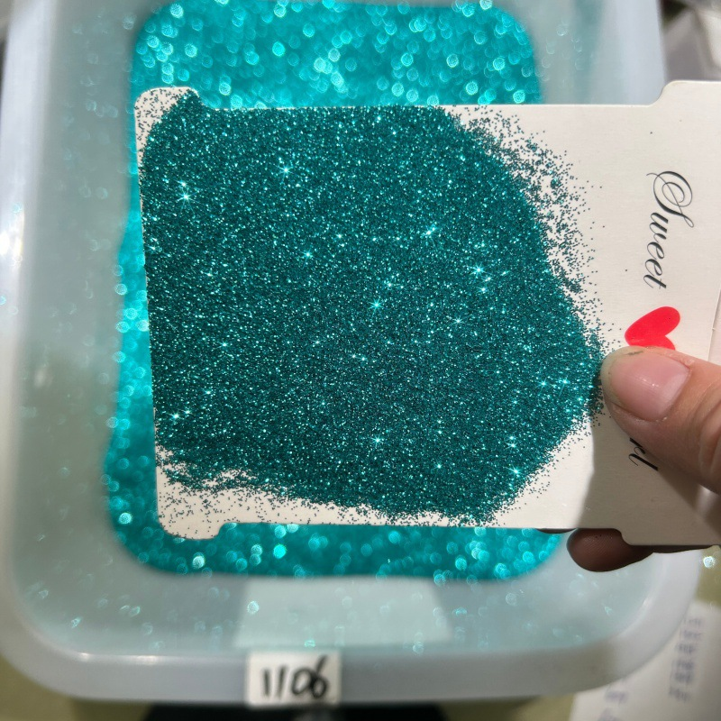 Fine powder, glitter powder, glitter powder