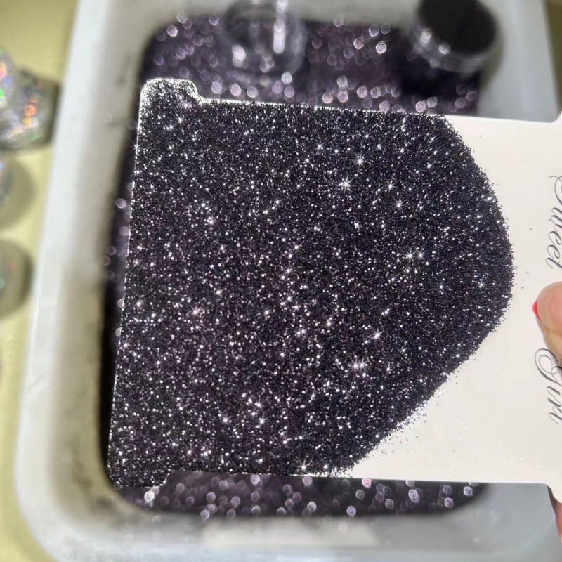 Fine powder, glitter powder, glitter powder