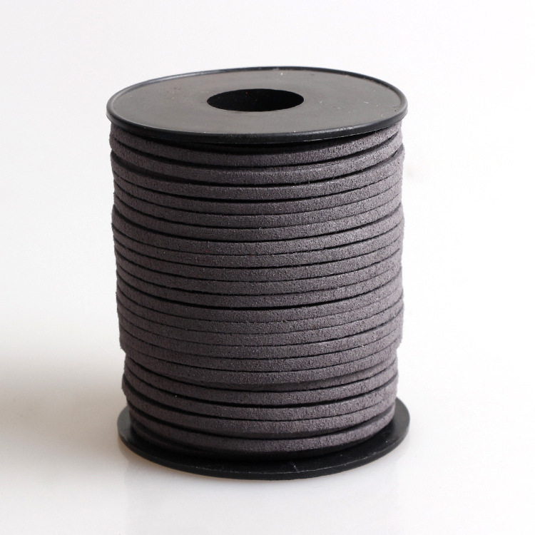 Korean deerskin rope, 0.3mm, colorful floral rope