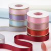 Gold-edged polyester ribbon for flower wrapping