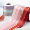 Gold-edged polyester ribbon for flower wrapping