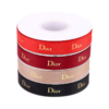 Hot stamping ribbed ribbon