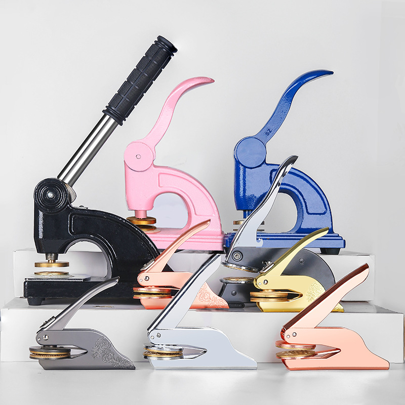 Custom-Made from Your Design: Embossed, Textured, and Engraved Stamps