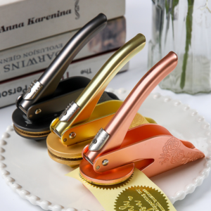 Custom-Made from Your Design: Embossed, Textured, and Engraved Stamps