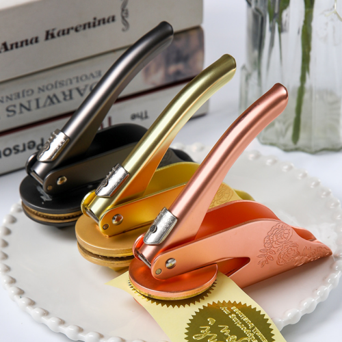 Custom-Made from Your Design: Embossed, Textured, and Engraved Stamps