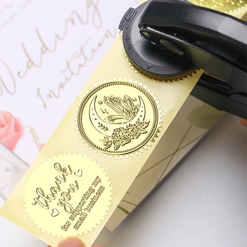 Custom-Made from Your Design: Embossed, Textured, and Engraved Stamps