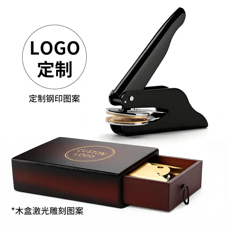 Custom-Made from Your Design: Embossed, Textured, and Engraved Stamps