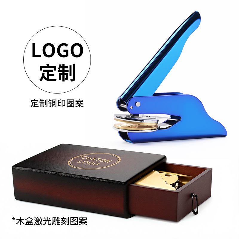 Custom-Made from Your Design: Embossed, Textured, and Engraved Stamps